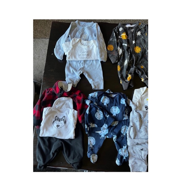 Newborn baby boy bundle